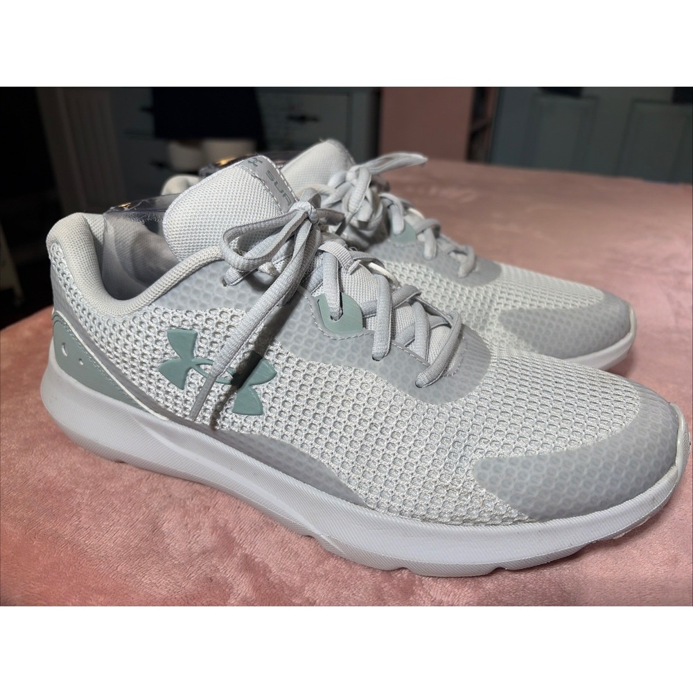 Under Armour Surge 3 Athletic Running Sneakers Womens Halo Gray Low Top - SZ 11